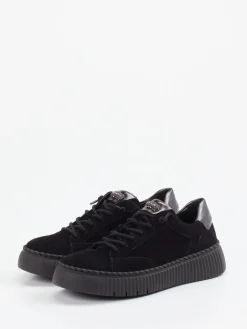 – Plateau-Sneaker aus Veloursleder-Gabor Best