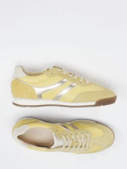 – Retro-Sneaker aus Veloursleder Pastell-Gabor Online