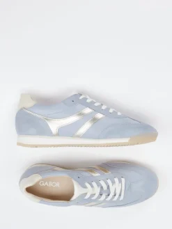 – Sneaker aus Veloursleder Pastell-Gabor Best