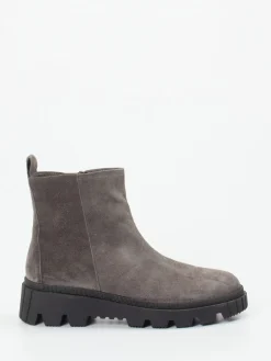 – Stiefelette aus Veloursleder in Stein-Gabor Sale