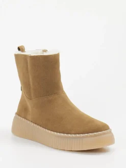 – Stiefelette aus Veloursleder cognac-Gabor Sale