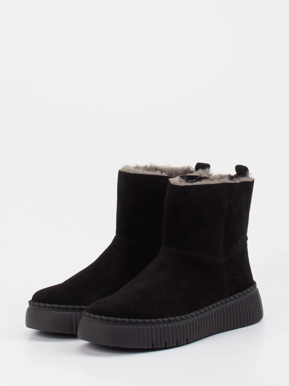 – Stiefeletten aus Veloursleder gefüttert-Gabor Discount