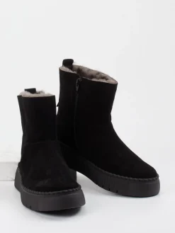 – Stiefeletten aus Veloursleder gefüttert-Gabor Discount