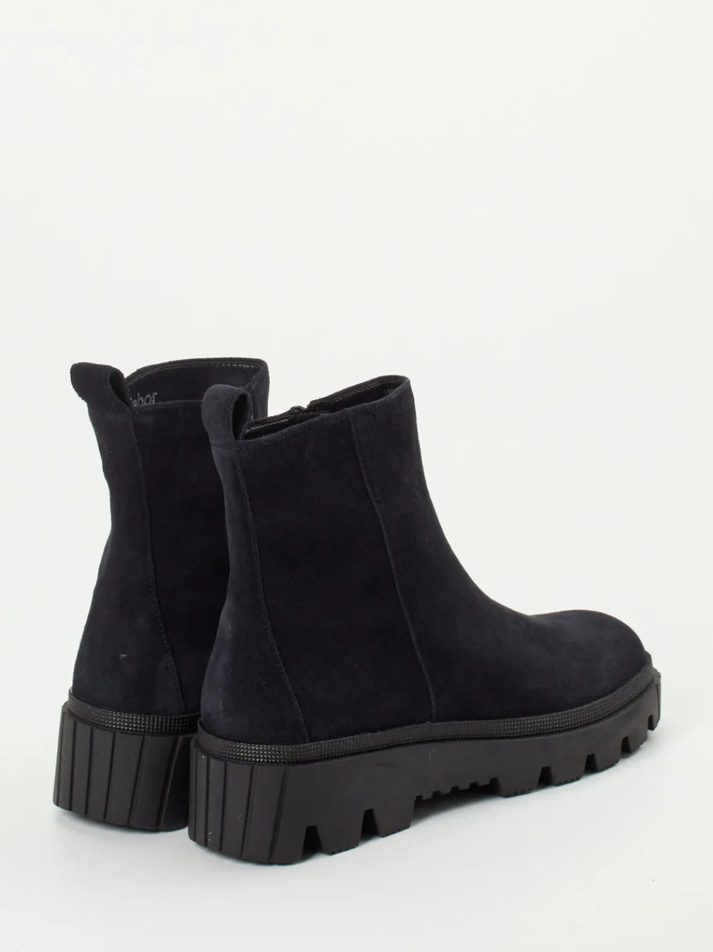 – Stiefeletten aus Veloursleder tiefschwarz-Gabor Discount