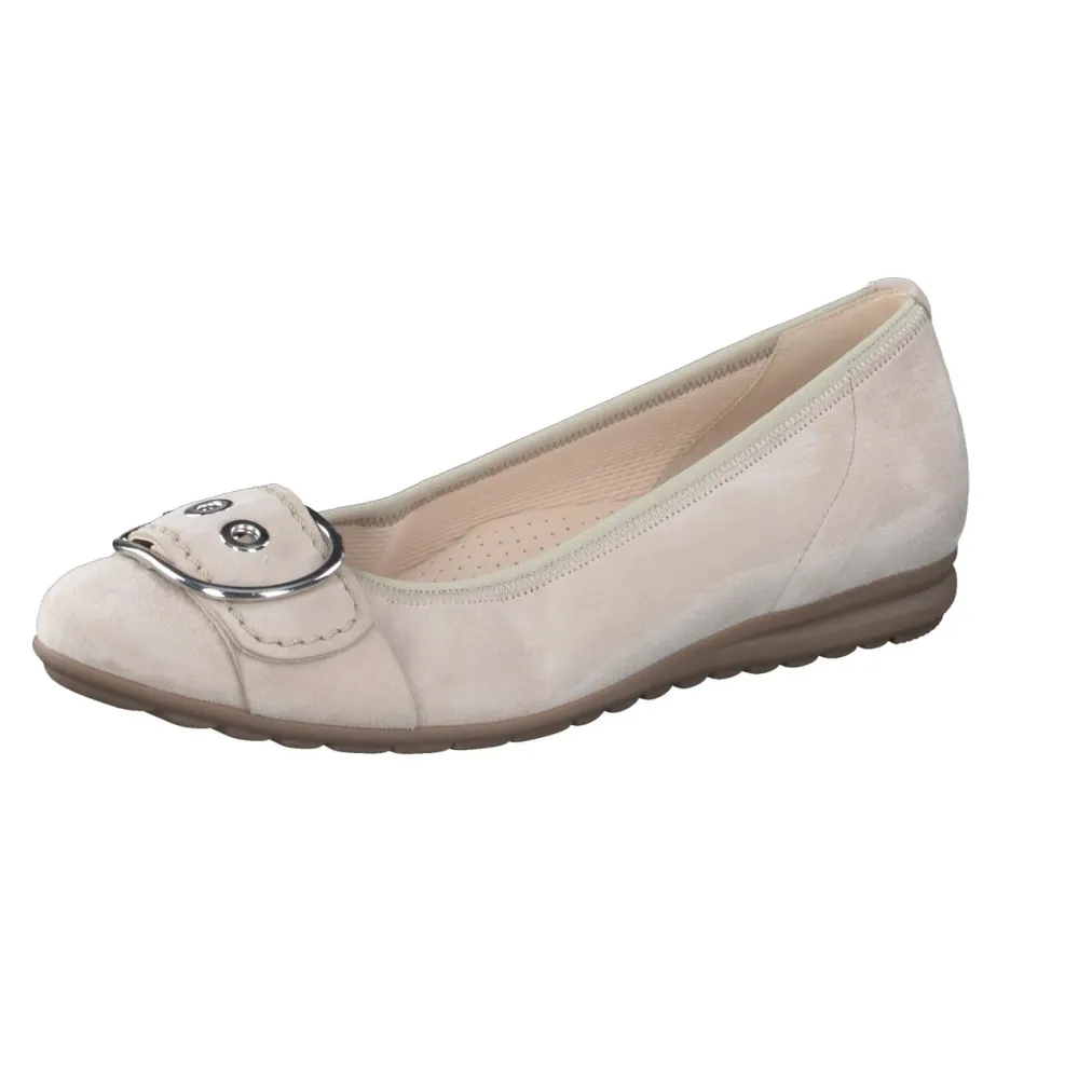 – Ballerinas aus Veloursleder-Gabor Comfort Discount