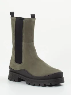 – Chelsea Boots aus Nubukleder oliv-Gabor Comfort Best