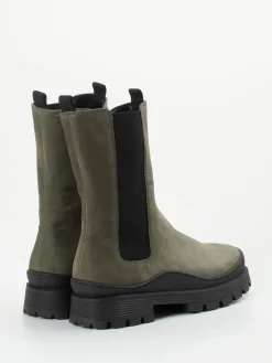– Chelsea Boots aus Nubukleder oliv-Gabor Comfort Best