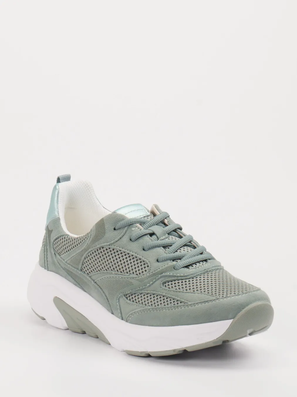 – Chunky Sneaker aus Velour/Textil-Gabor Comfort Clearance