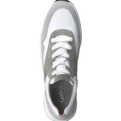 – Chunky Sneaker aus Kalbleder pastellweiß-Gabor Comfort Sale