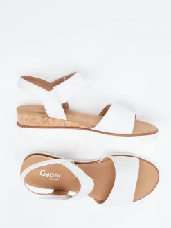 – Keilsandaletten aus Kalbleder-Gabor Comfort Hot