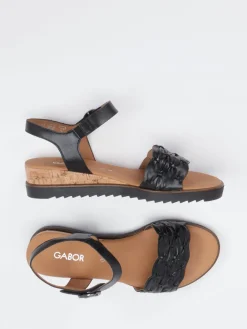 – Keilsandaletten aus Kalbleder-Gabor Comfort Clearance