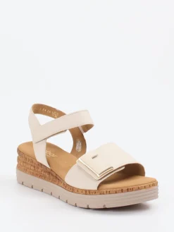 – Keilsandaletten aus Hirschleder-Gabor Comfort Clearance