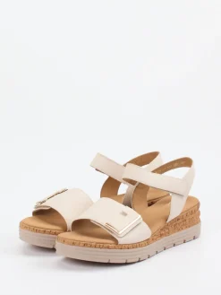 – Keilsandaletten aus Hirschleder-Gabor Comfort Clearance