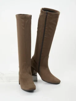 – Kniestiefel aus Stretchvelours-Gabor Comfort Online