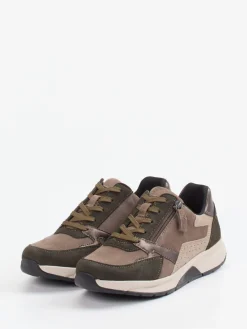 – Komfort-Sneaker aus Veloursleder taupe-Gabor Comfort Online
