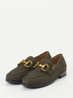 – Loafer aus Veloursleder olivgrau-Gabor Comfort Online