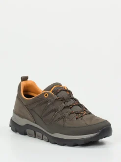 – Outdoorschuh aus Nubukleder olivgrau-Gabor Comfort Sale