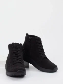 – Schnür-Boots aus Nubukleder-Gabor Comfort Clearance