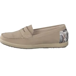 – Slipper aus Nubukleder in Taupe-Gabor Comfort Clearance