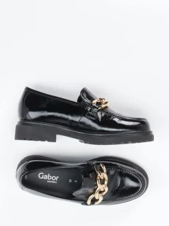 – Slipper aus Lackleder-Gabor Comfort Hot