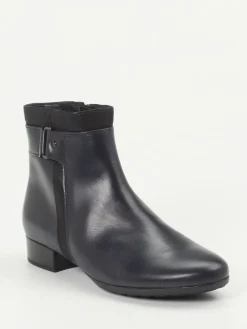 – Stiefelette aus Kalbleder dunkel-Gabor Comfort Best