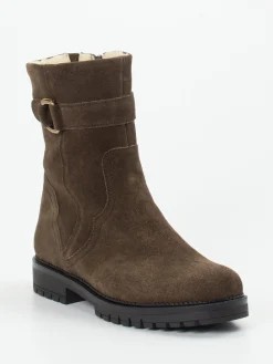 – Stiefeletten aus Veloursleder mokka-Gabor Comfort New