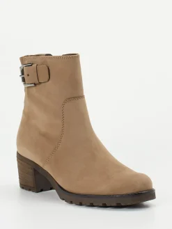 – Stiefeletten aus Nubukleder beige-Gabor Comfort Hot