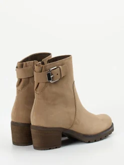 – Stiefeletten aus Nubukleder beige-Gabor Comfort Hot