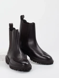 – Chelsea Boots aus Kalbleder Dunkel-Gant New