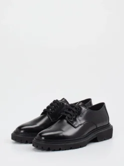 – Derby-Schnürschuhe aus Hochglanzleder-Gant Outlet