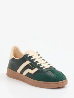 – Retro-Sneaker aus Velour/Leder in-Gant Discount