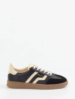 – Retro-Sneaker aus Velours- und Glattleder-Gant Clearance