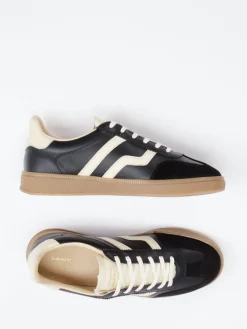 – Retro-Sneaker aus Velours- und Glattleder-Gant Clearance