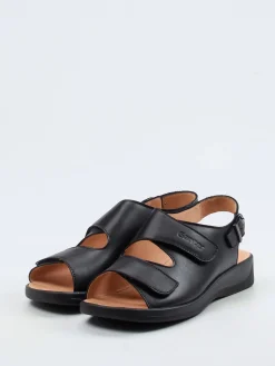 – Komfortsandale aus Kalbleder-Ganter Outlet