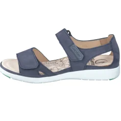 – Komfortsandale aus Nubukleder Dunkel-Ganter