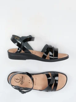 – Komfortsandale aus Lackleder-Ganter