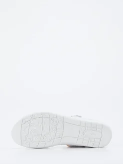 – Komfortsandalen aus Metallic-Material silber-Ganter Hot