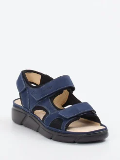 – Komfortsandalen aus Nubukleder Marine-Ganter