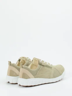 – Komfort-Sneaker aus Veloursleder salbei-Ganter