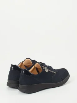 – Komfort-Sneaker aus Kalbleder dunkel-Ganter Best