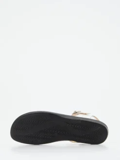 – Sandalette aus Kalbleder in Metallic-Ganter New