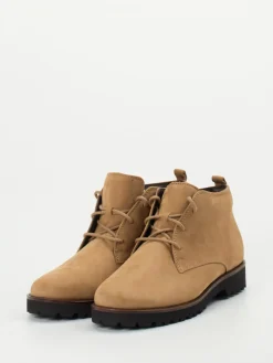 – Schnürboots aus Nubukleder sandbeige-Ganter Clearance