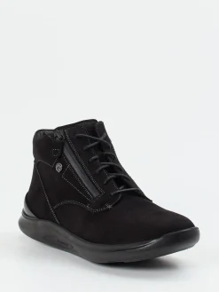 – Schnürstiefeletten aus Nubukleder-Ganter Hot