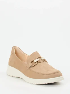 – Slipper aus Nubukleder in Beige-Ganter Hot