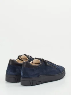 – Sneaker aus Veloursleder dunkel-Ganter