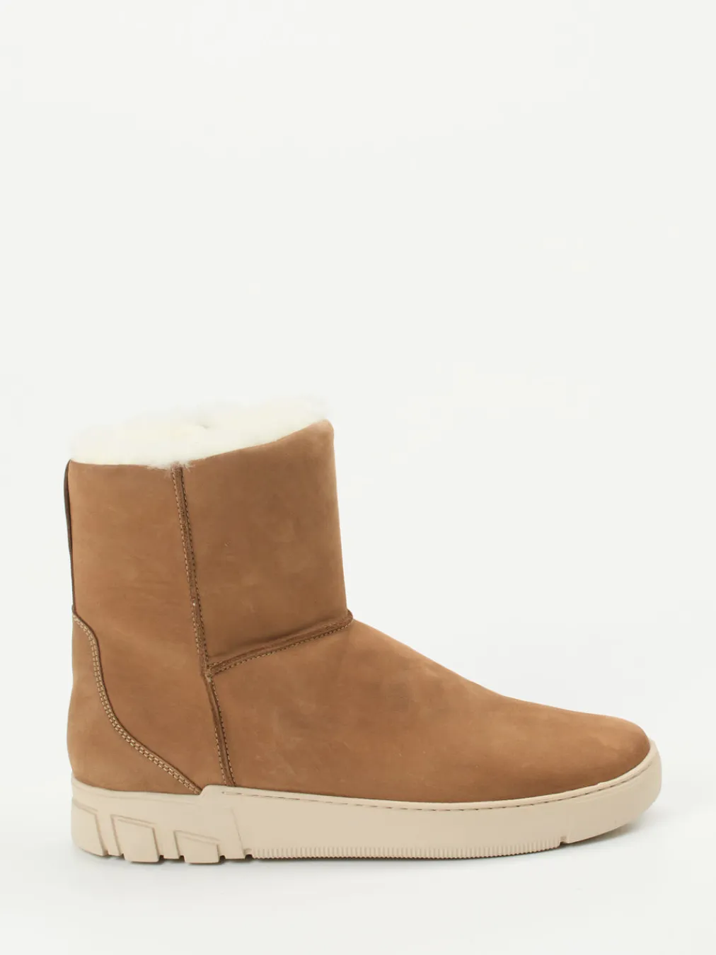 – Stiefelette aus Nubukleder cognac-Ganter Clearance