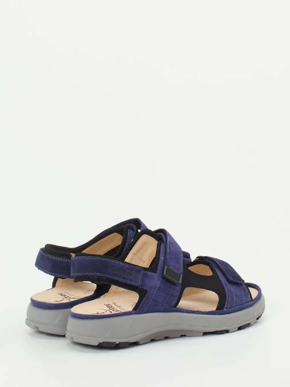 – Trekkingsandale aus Veloursleder dunkel-Ganter Outlet