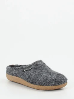 – Hausschuh aus Wollfilz in Anthrazit-Giesswein Best