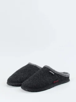 – Hausschuh aus Wollfilz in Anthrazit-Giesswein Hot