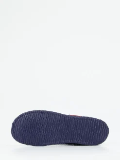 – Hüttenschuh aus Wolle in Dunkel-Giesswein New